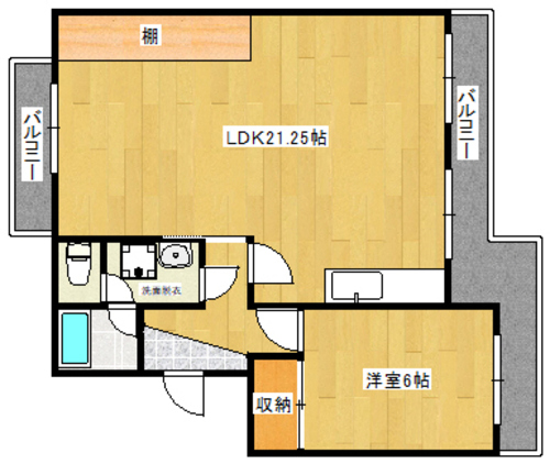 3DK→大型1LDKへ♪