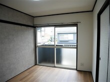 和室を2部屋とも洋室に！爽やかな雰囲気の2DK